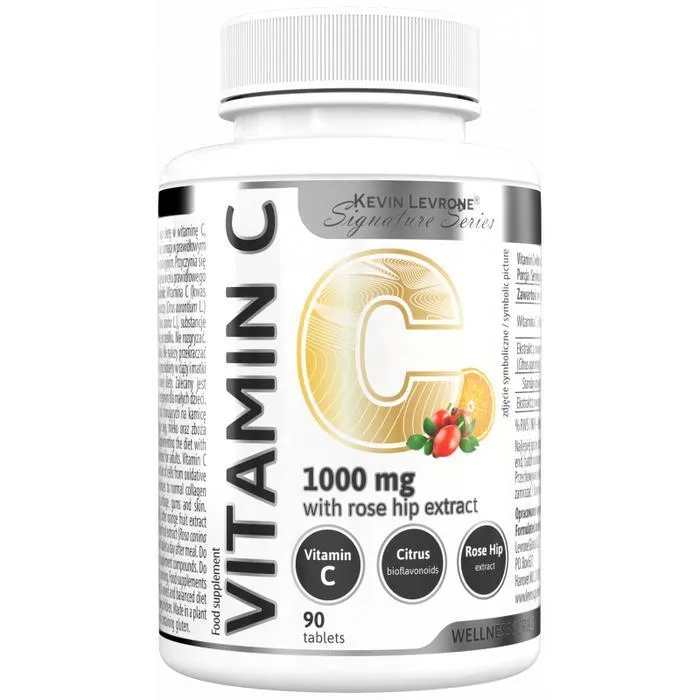 Kevin Levrone Wellness Series Vitamin C with Rose Hip Extract 90 tabs