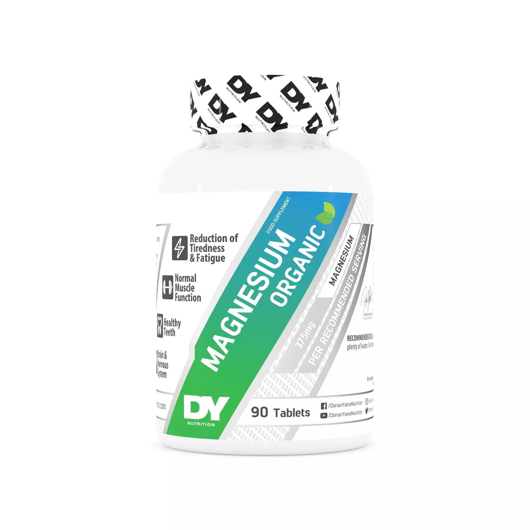 Dorian Yates Nutrition Magnesium Organic 90 tabs