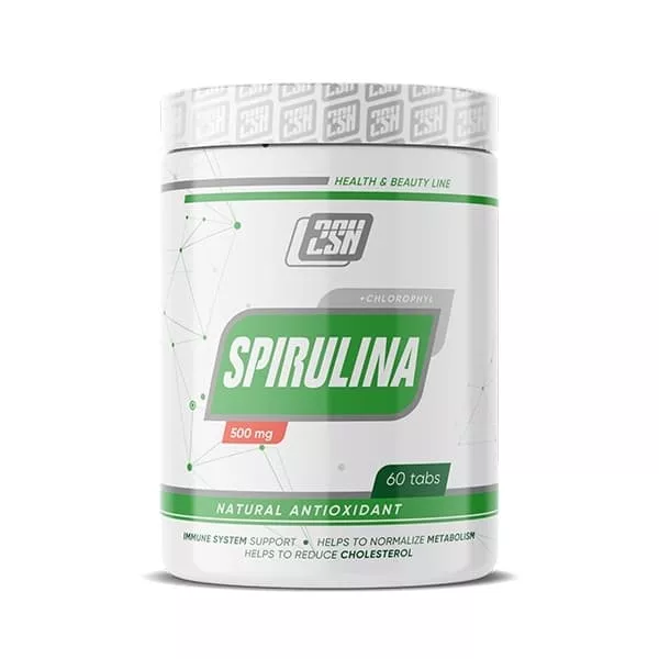 2SN Spirulina 500mg 60 tabs