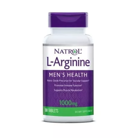 NATROL L-Arginine 1000mg 50 tabs