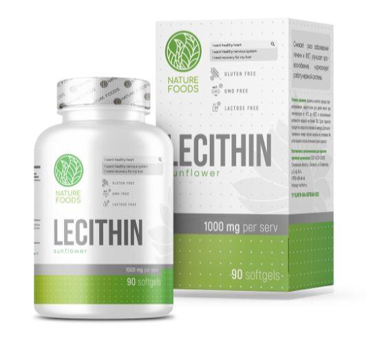 Nature Foods Lecithin 90 sgels