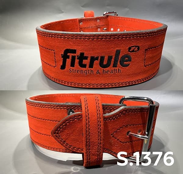 FitRule Ремень Усиленный Красный арт1376 (M)