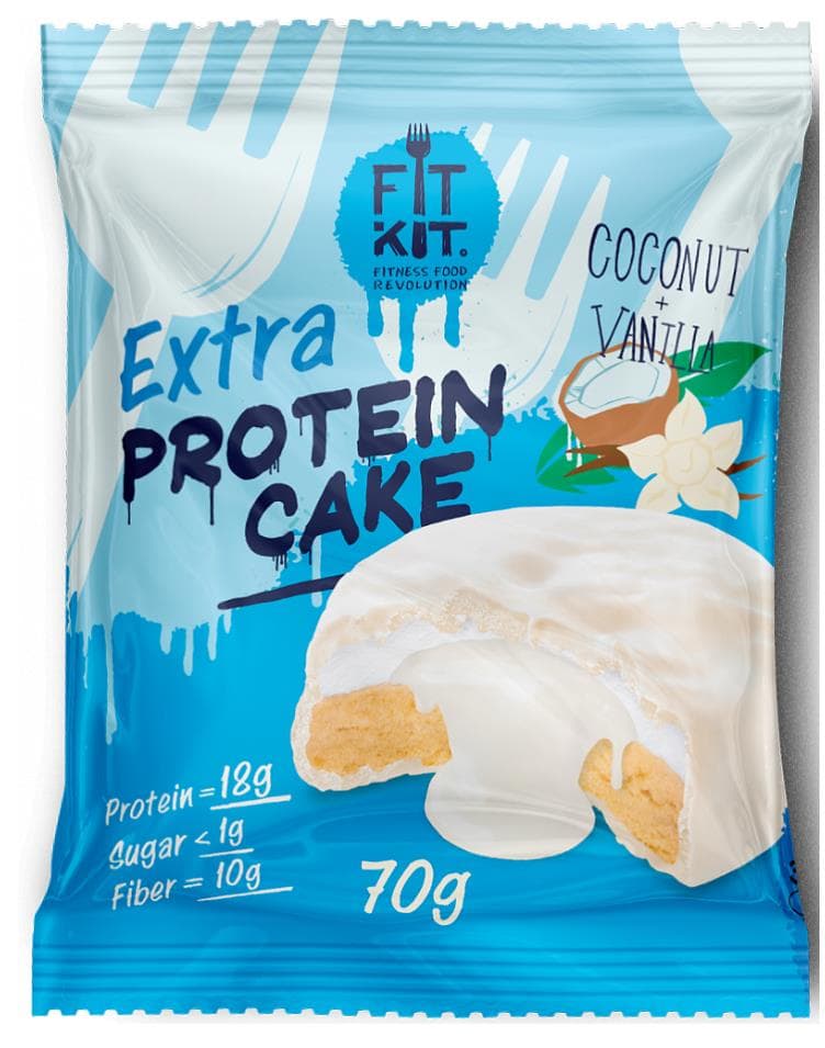 Fit Kit Protein White Extra Cake 70g