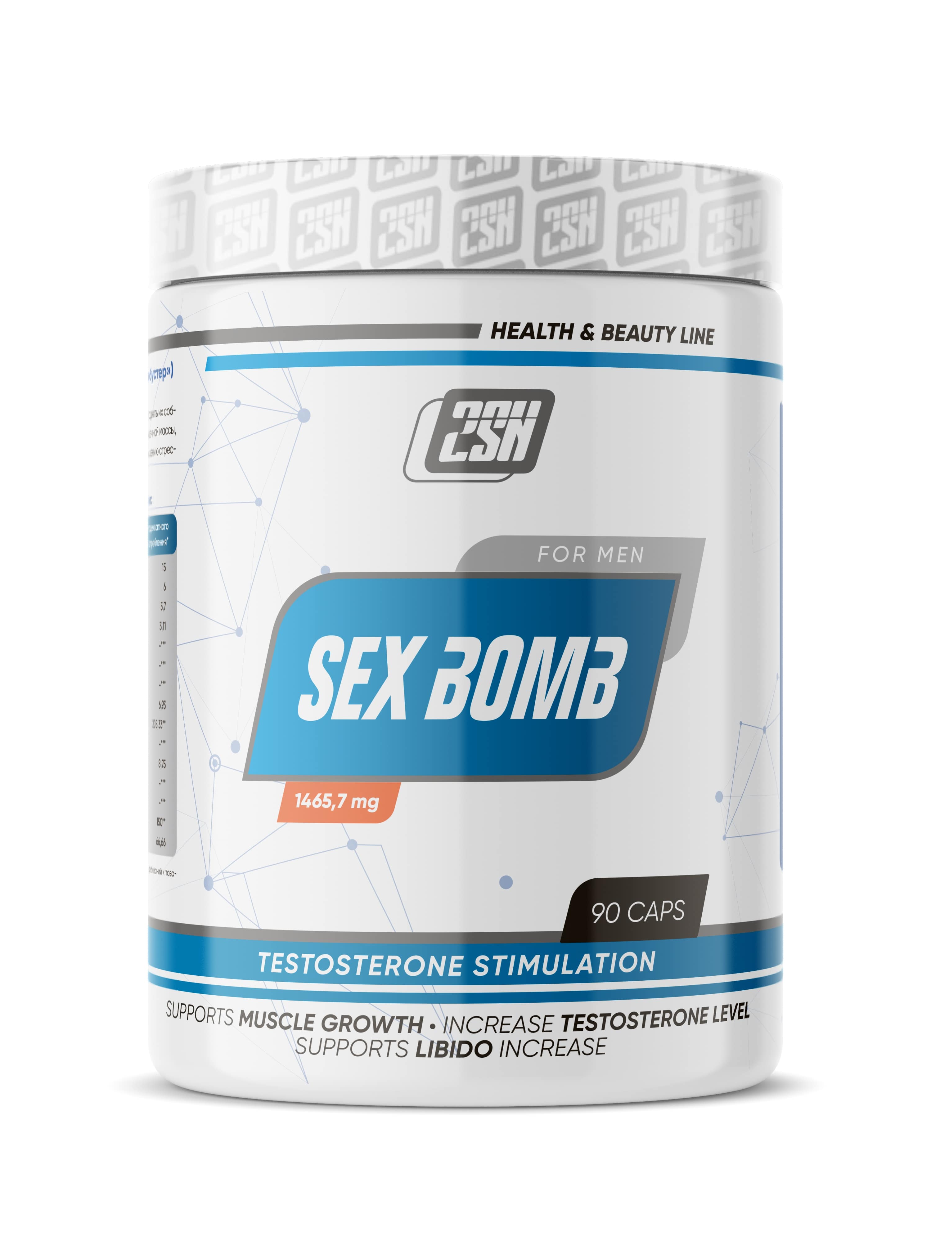 2SN Sex Bomb for Men 90 caps