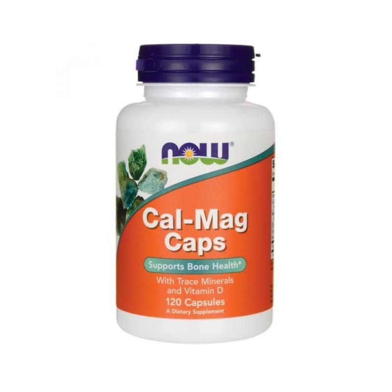 NOW Calcium-Magnesium + D3 120 sof